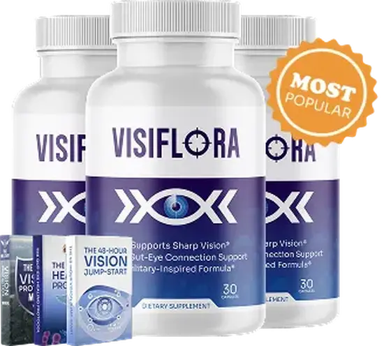 VisiFlora 3-bottle Advanced package — 90-day supply