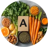 Vitamin A beta carotene VisiFlora ingredient image